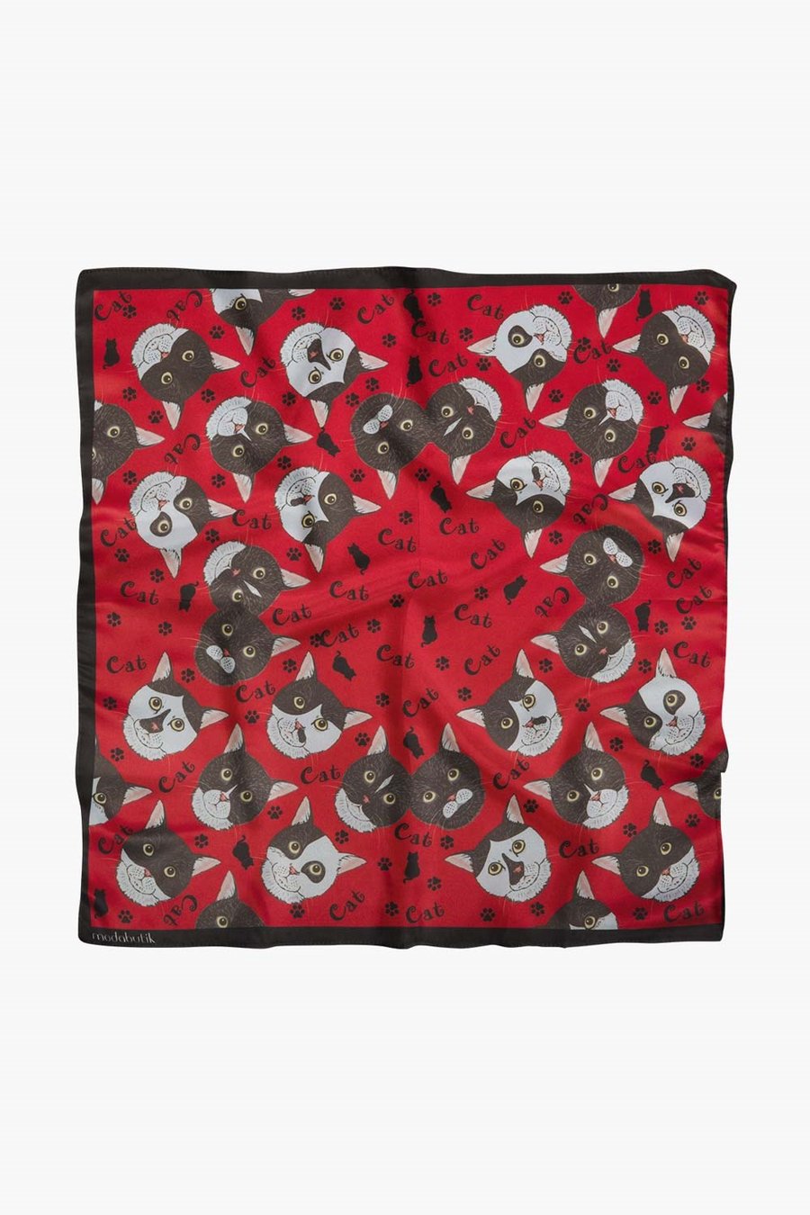 B67 Violla Köpek Bandanası Kırmızı 50x50