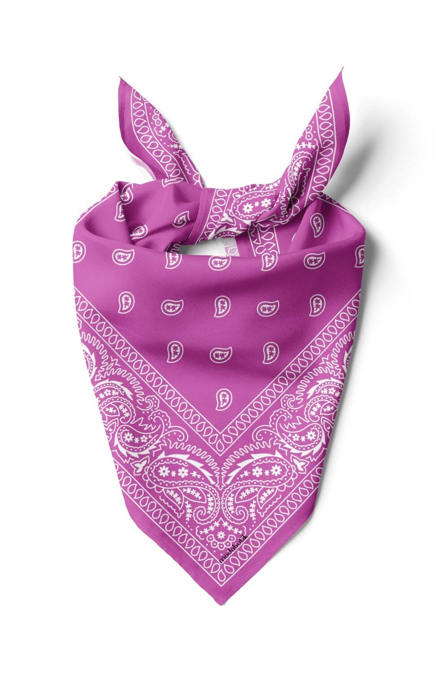 C103 Violla Şal Desenli Bandana Pembe 35.1112.24.A