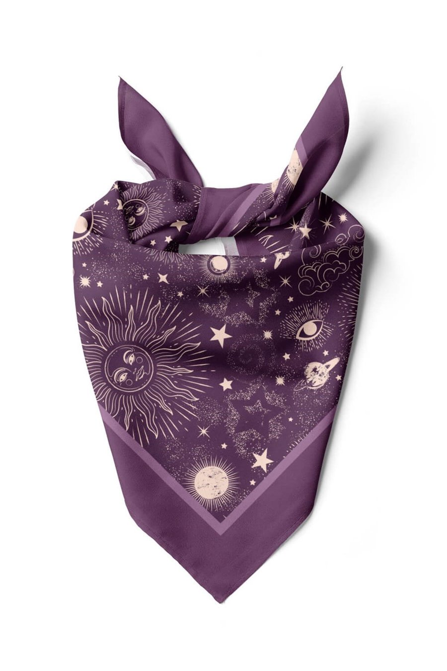 Z88 Violla Moon Desenli Bandana