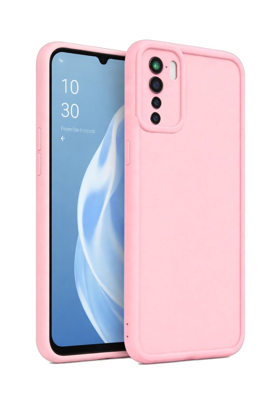 Oppo A91 4G / Oppo Reno 3 / Oppo F15 Kılıf – Kamera Çıkıntılı – Mat Silikon Telefon Kılıfı