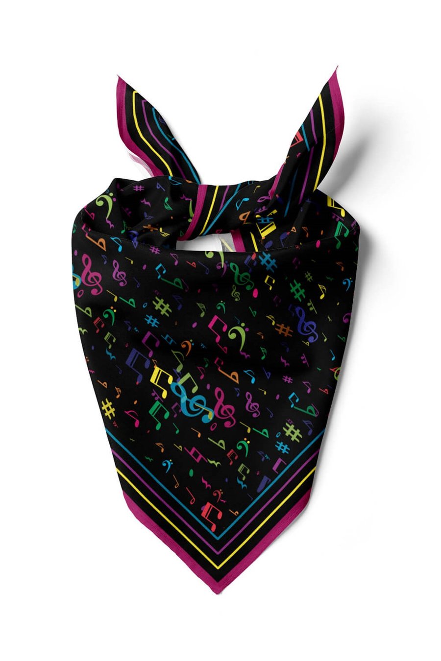 A28 Violla Nota Desenli Bandana