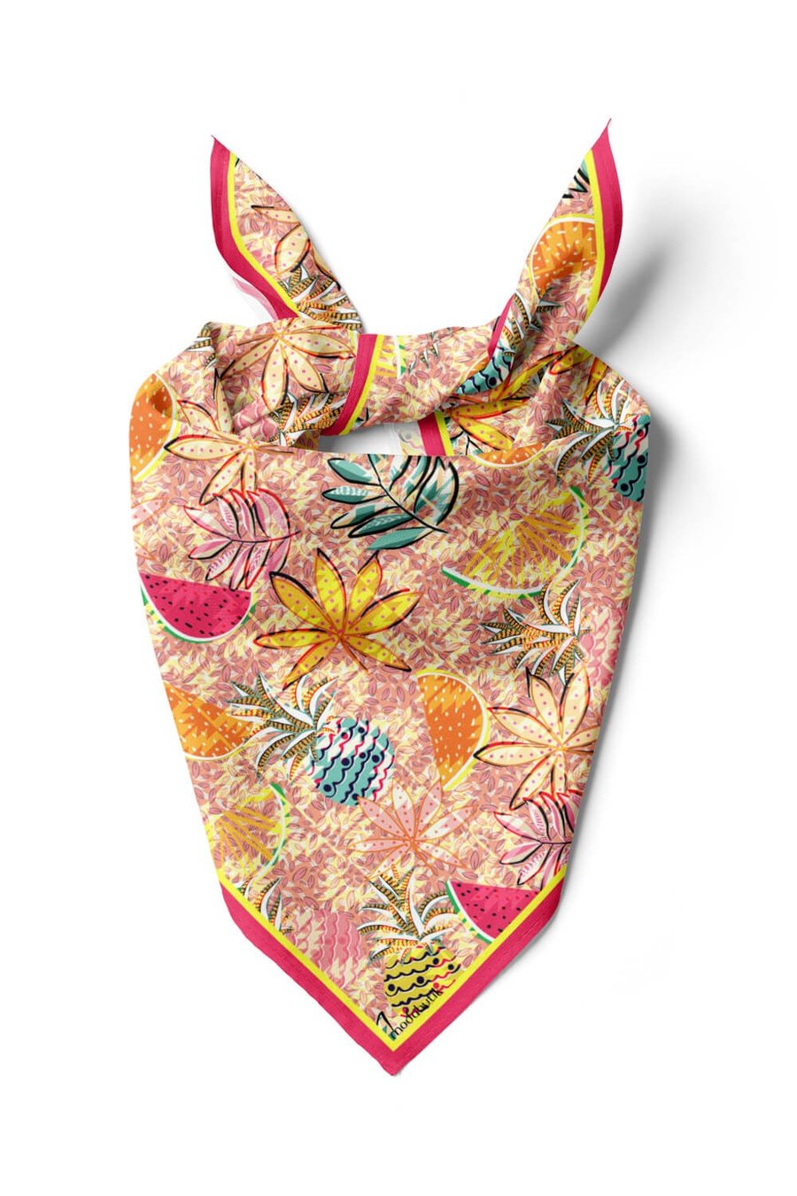 Z44 Violla Ananas Karpuz Desenli Bandana