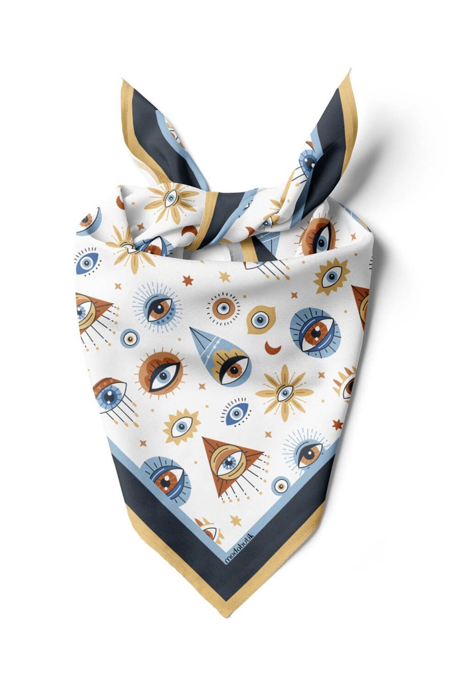 Z67 Violla Göz Desenli Bandana