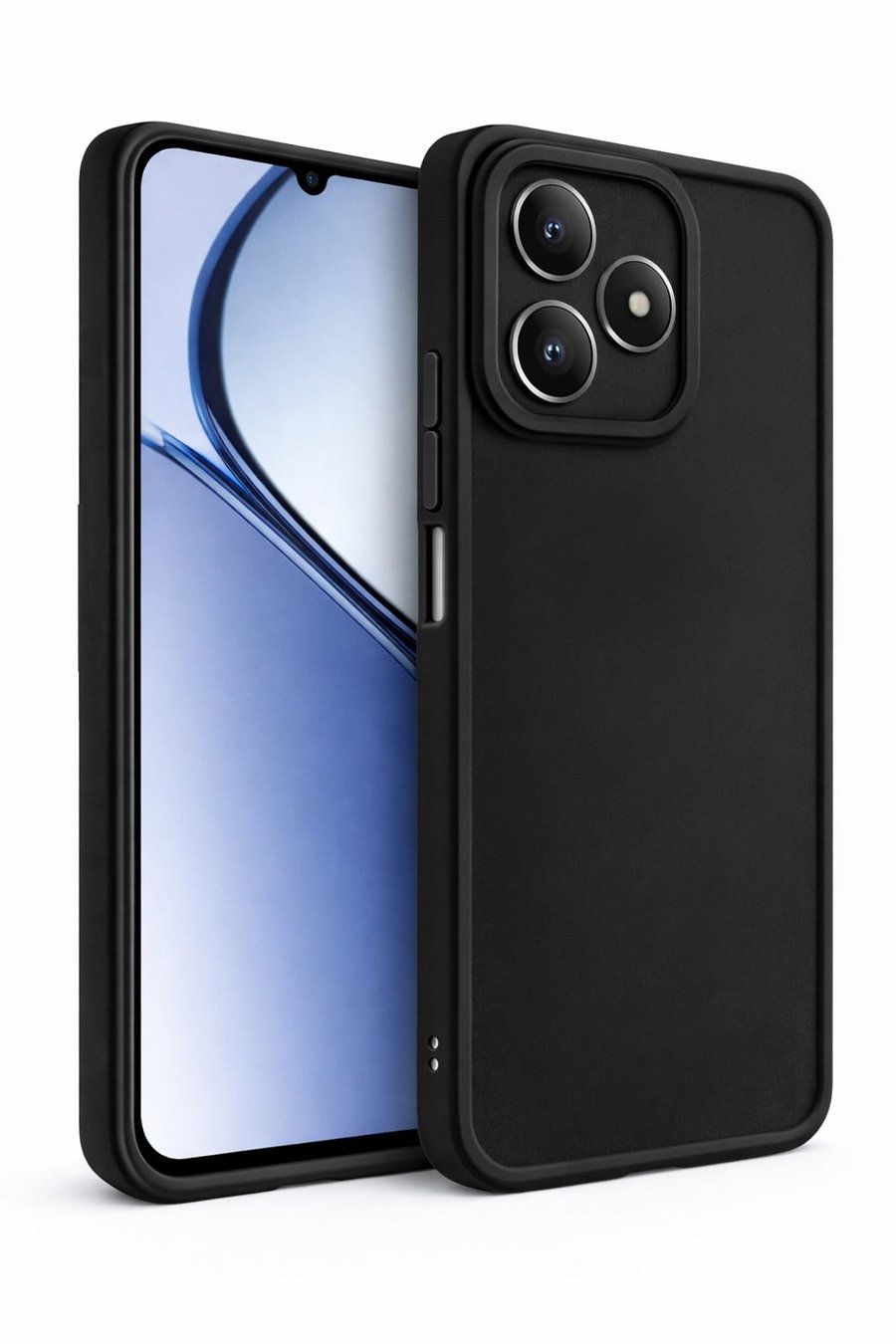 Realme C63 Kılıf – Kamera Çıkıntılı – Mat Silikon Telefon Kılıfı