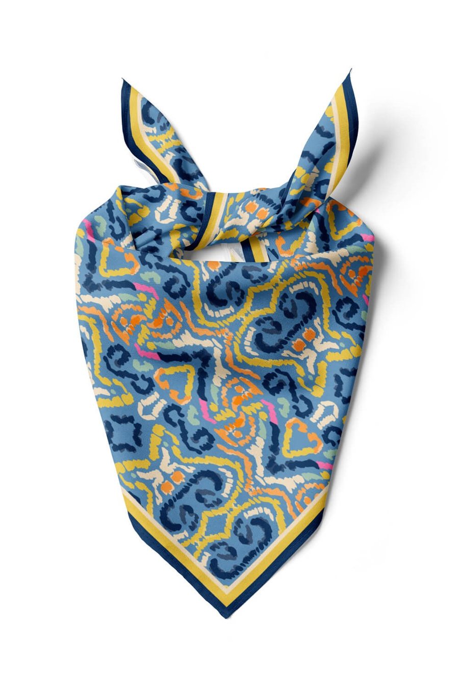 A52 Violla Geometrik Desenli Bandana