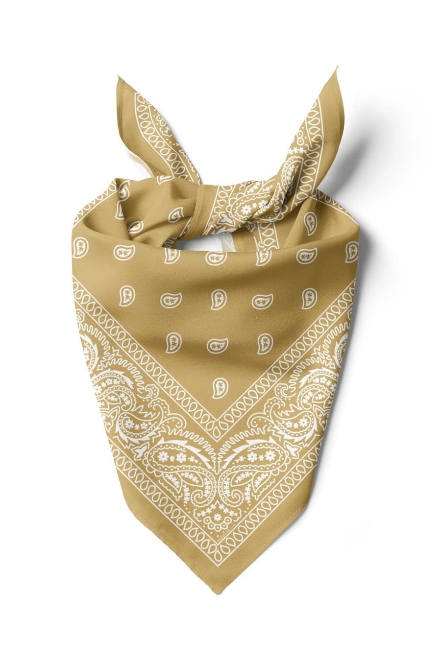 Violla A23 MUSTARD ŞALLI BANDANA DG12189