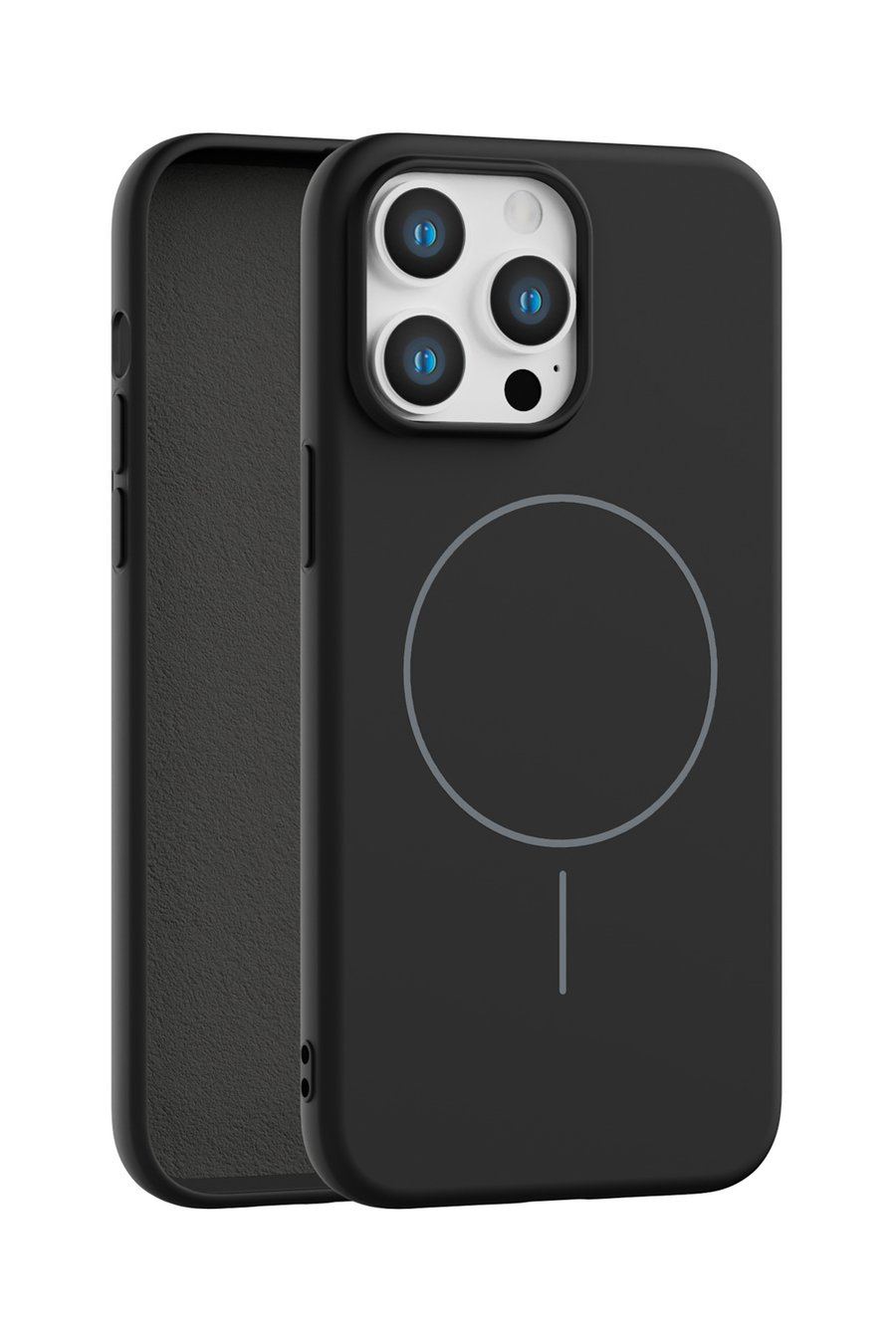 iPhone 15 Pro Max Uyumlu İçi Kadife Magsafe Wireless Şarz Özellikli Telefon Kılıfı