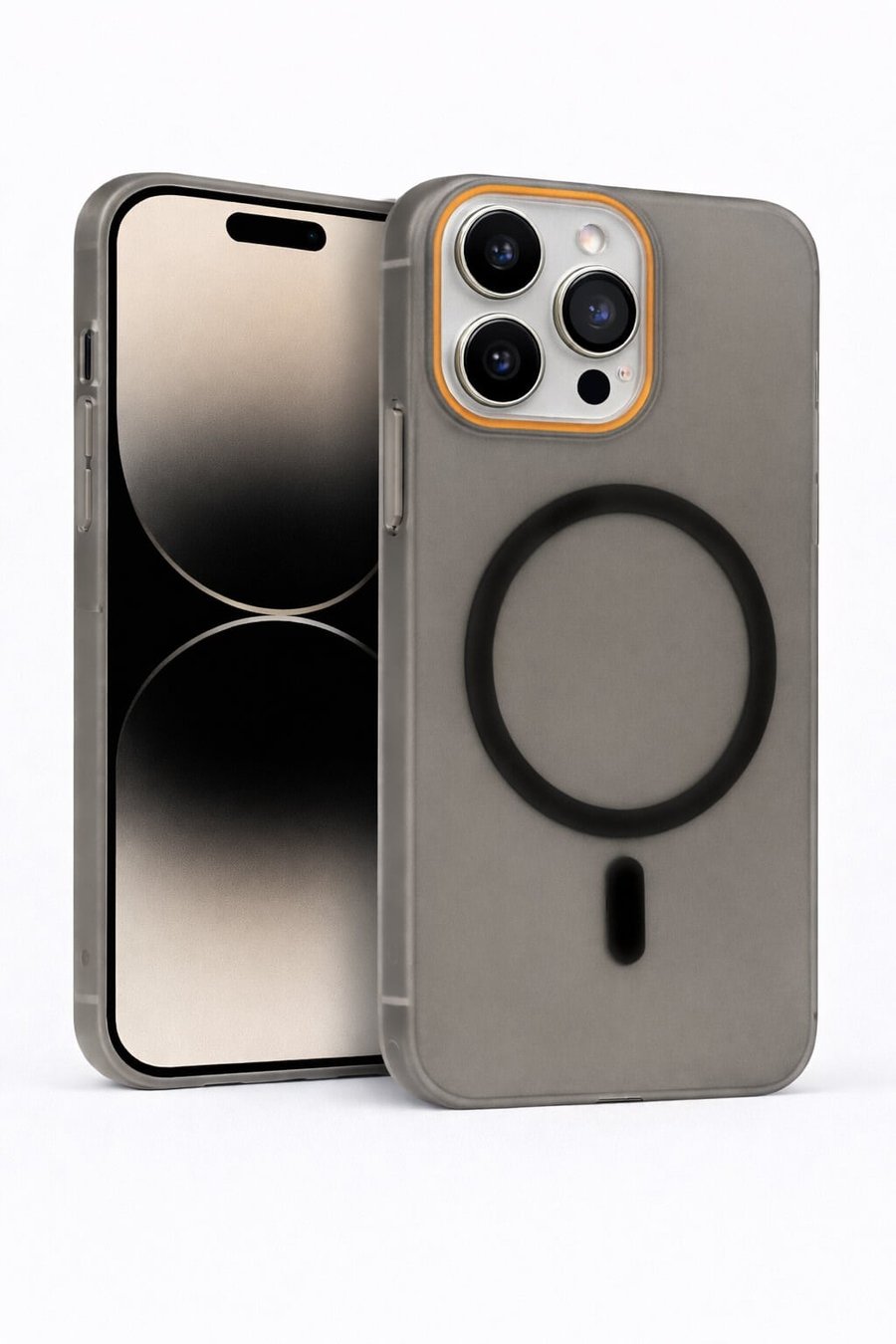 iPhone 16 Pro Kılıf – MagSafe Uyumlu – Mat Sert Arka Kapak Telefon Kılıfı