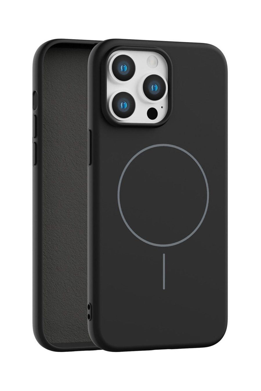 iPhone 13 Pro Max Uyumlu İçi Kadife Magsafe Wireless Şarj Özellikli Telefon Kılıfı