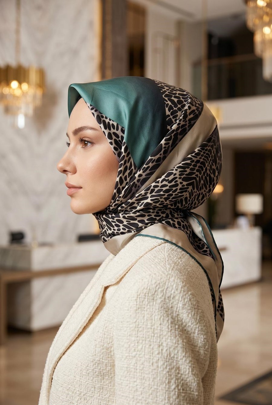 Twill İpek Eşarp