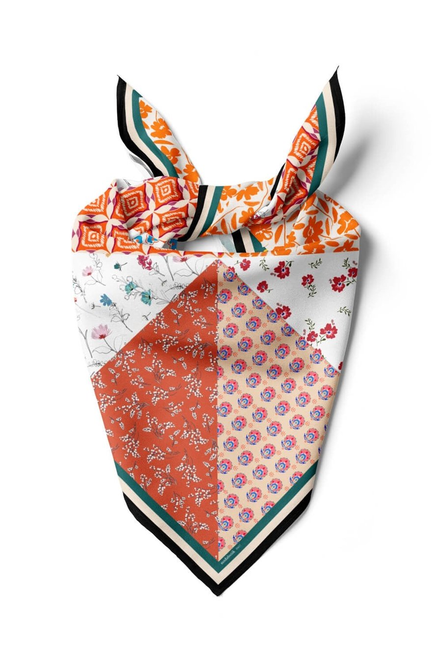 Violla B14 ETNIK ŞALLI PAISLEY BANDANA DG12417