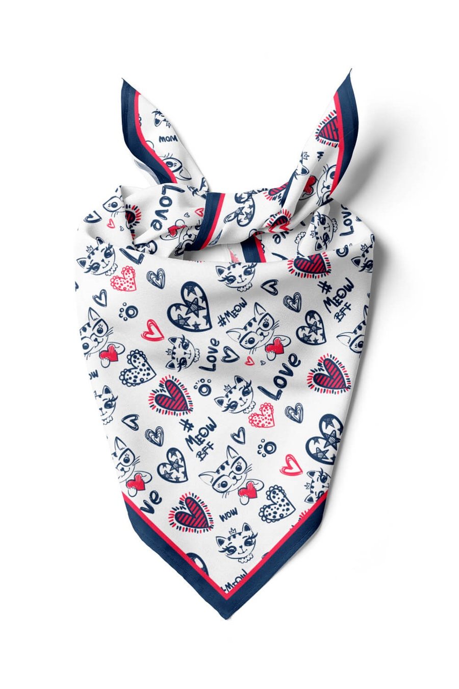 Violla Cat Love Bandana
