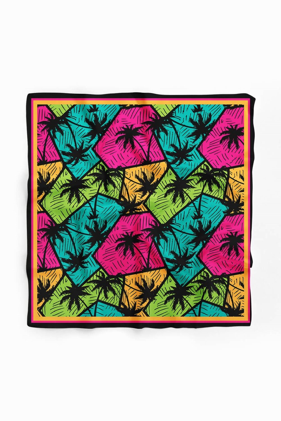 A90 Violla Peace Love Desenli Bandana
