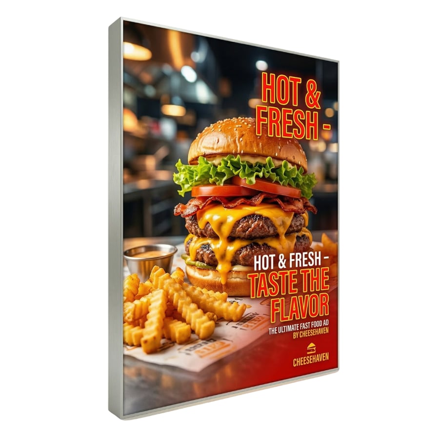 Cafe Restaurant Display