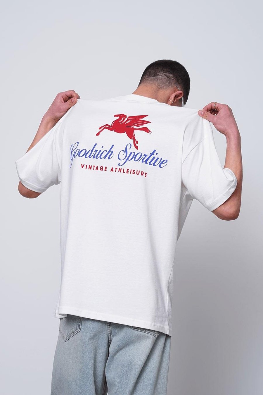 Beyaz Beyaz Goodrich PM Oversize Tişört