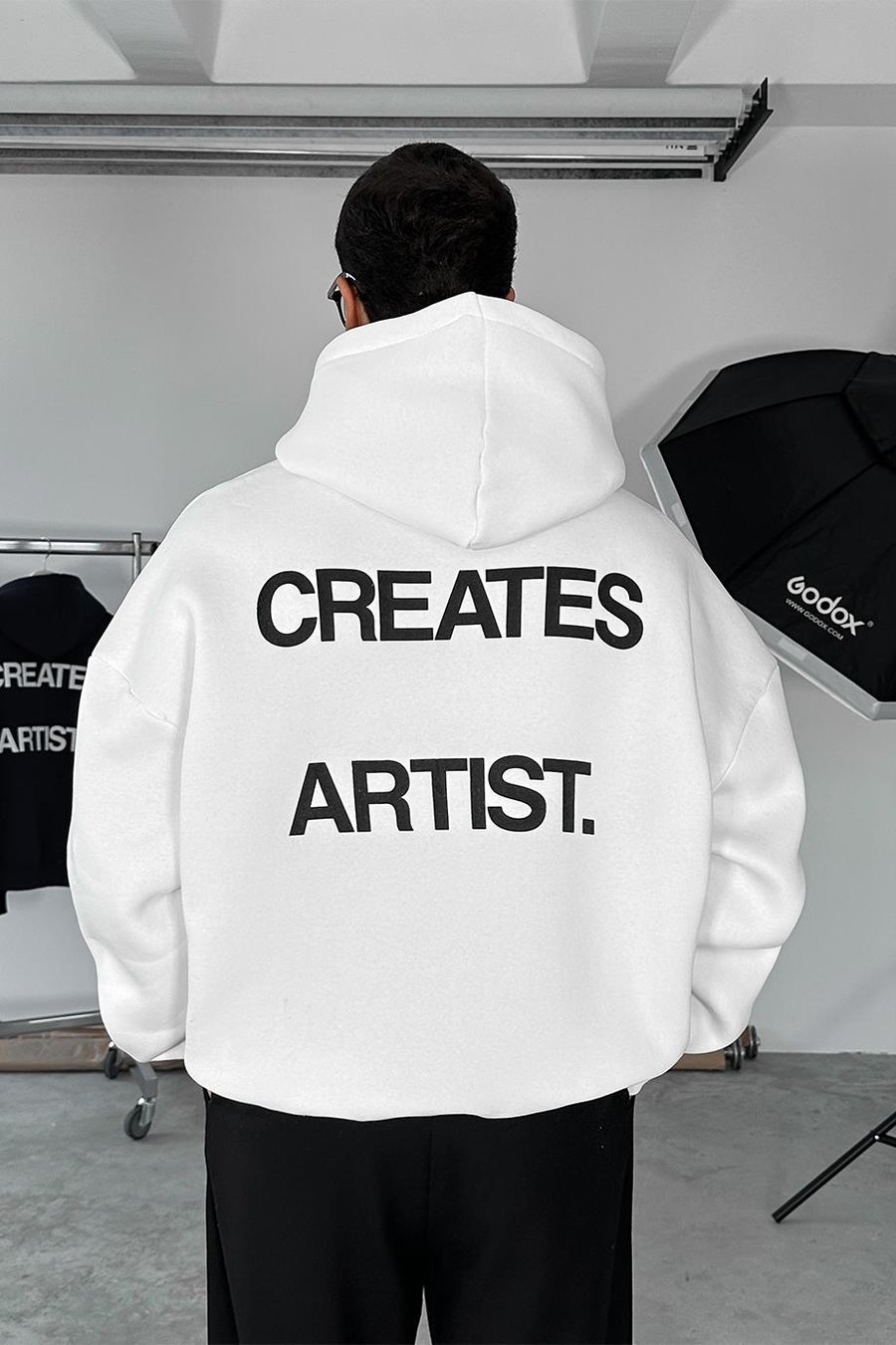 Beyaz Creates Artist Oversize Sweatshirt