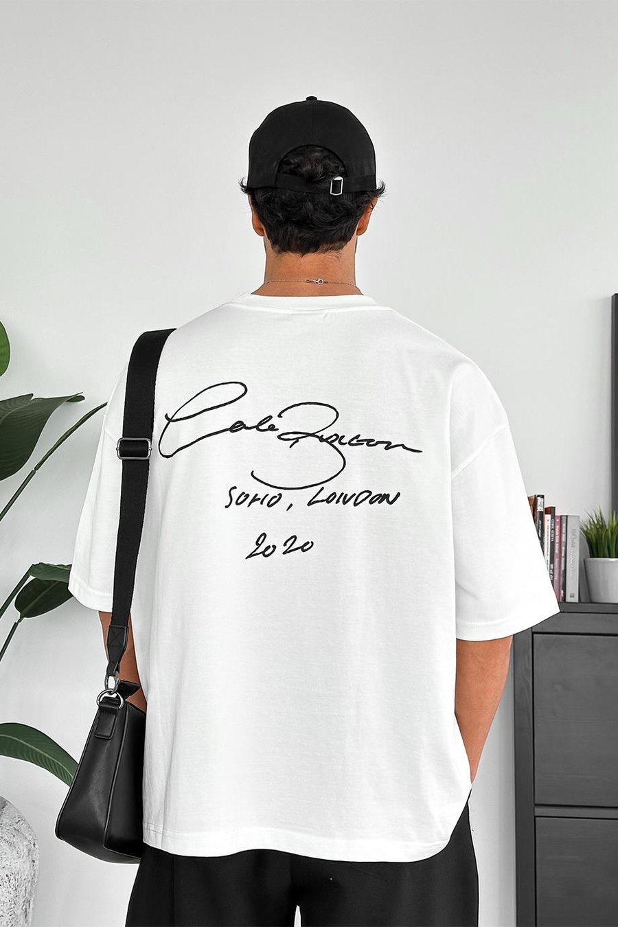 Beyaz Solio OUTPLENTY PREMİUM Oversize Tişört