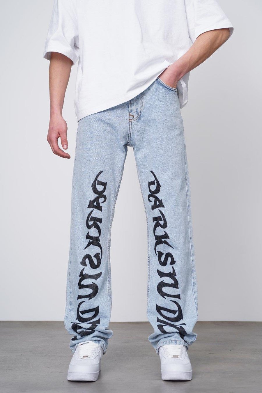 Buz Mavi Buz Mavi Dark Std DL Baggy Pantolon