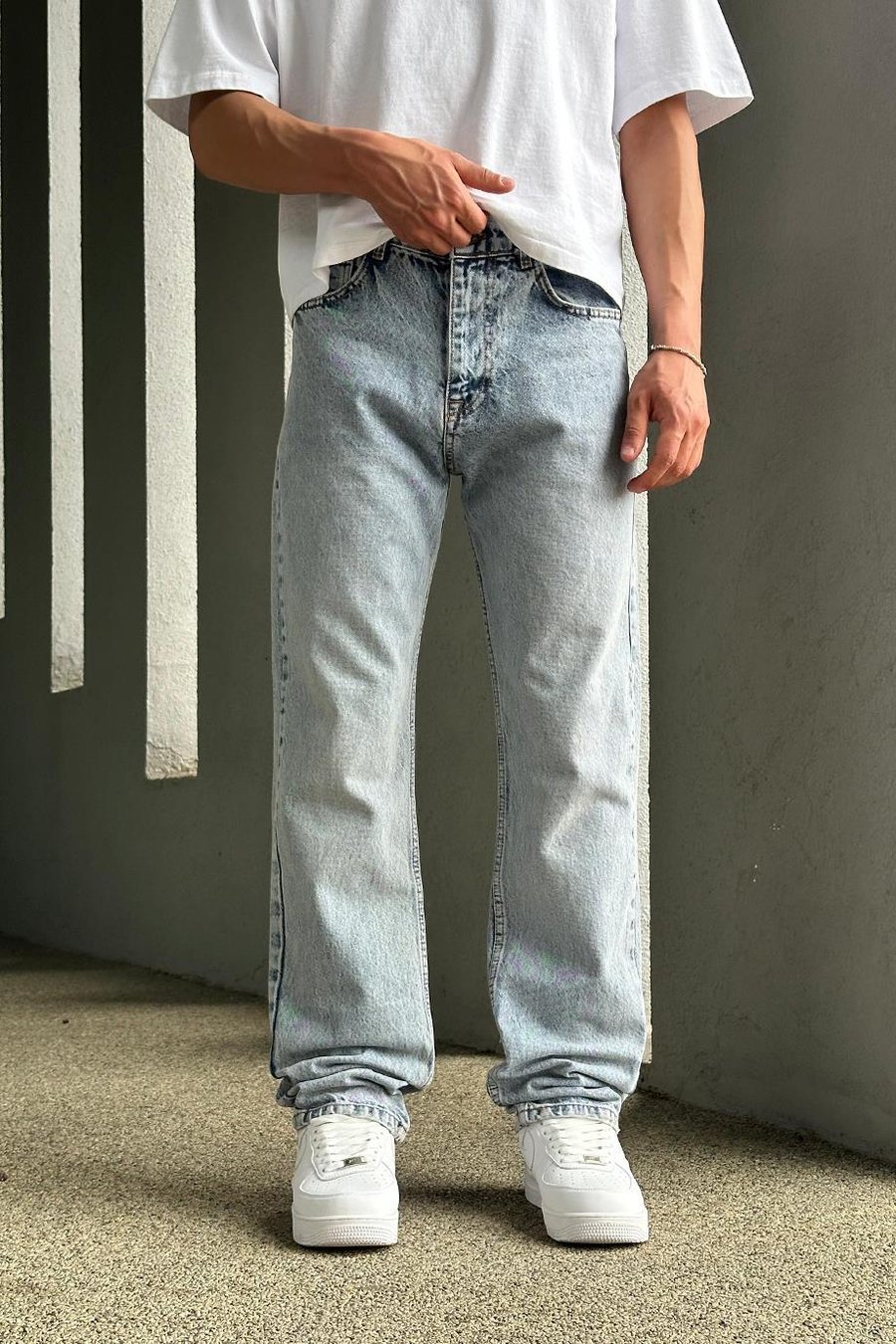 Buz Mavi Dokulu  R11 DL Baggy Pantolon