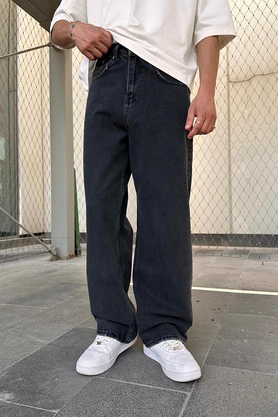 Füme 04 GO Ekstra Bol Baggy Pantolon