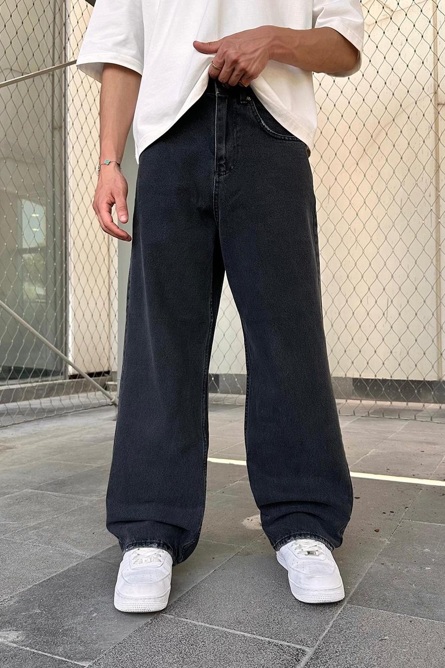 Füme 04 GO Ekstra Bol Baggy Pantolon