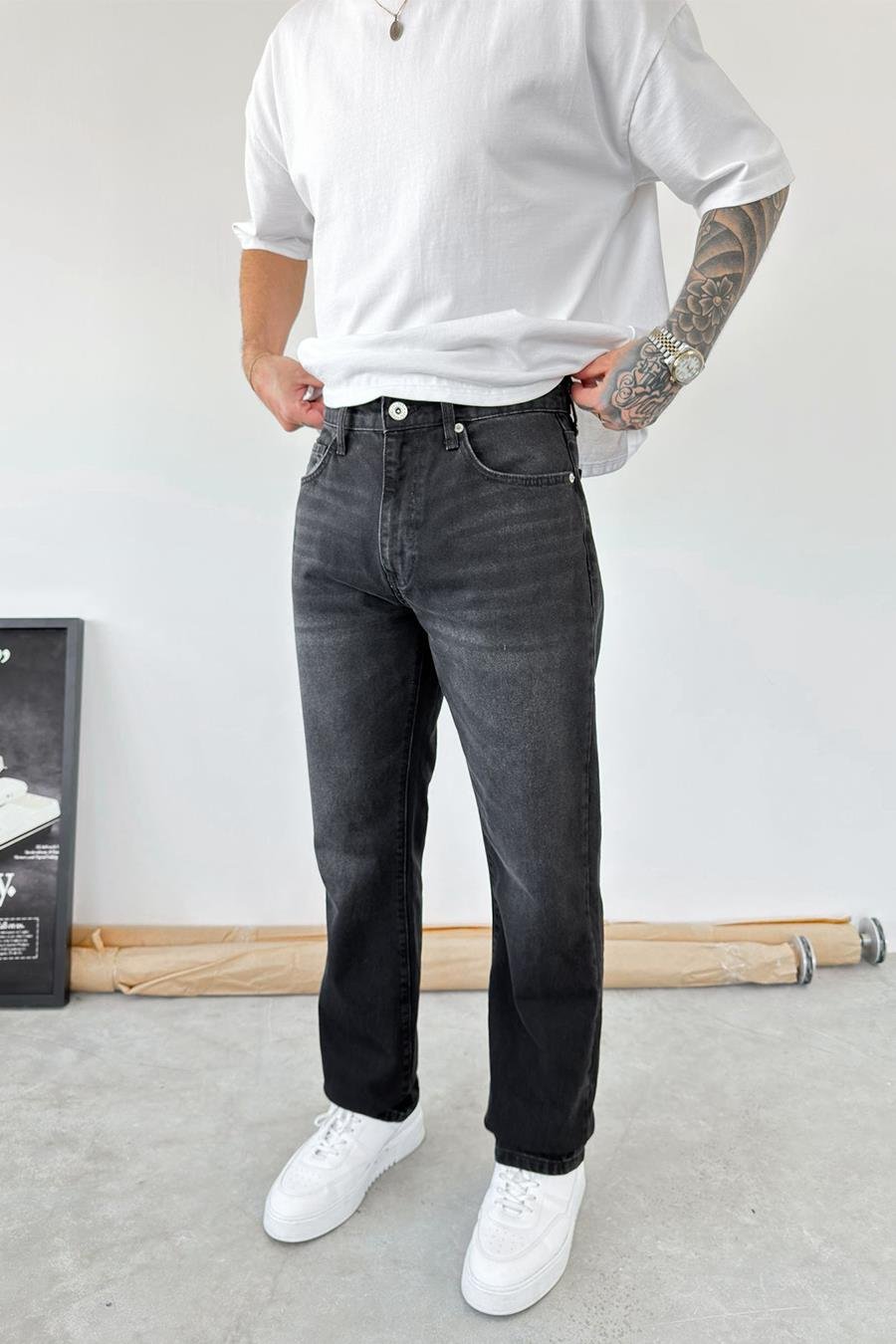 Füme Basic Baggy Pantolon