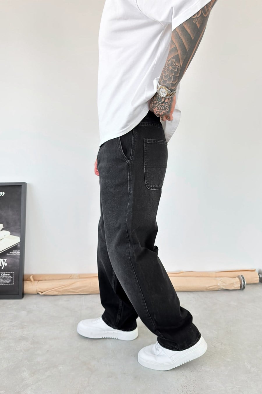 Füme Basic Skater Pantolon