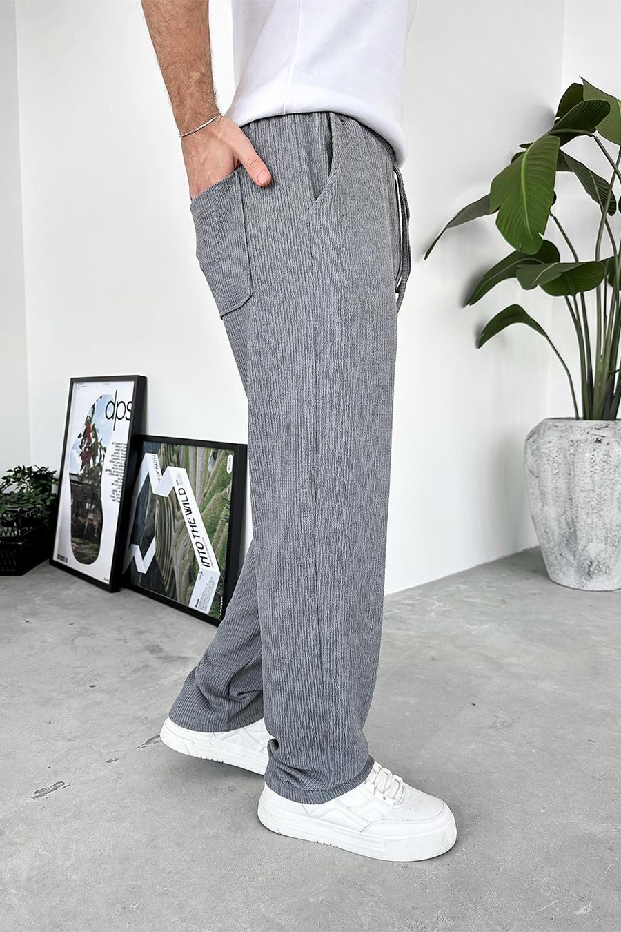 Füme Breeze Soft Baggy Pantolon