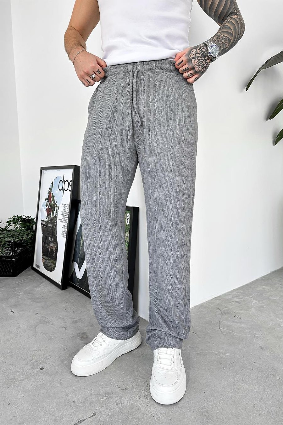 Füme Breeze Soft Baggy Pantolon