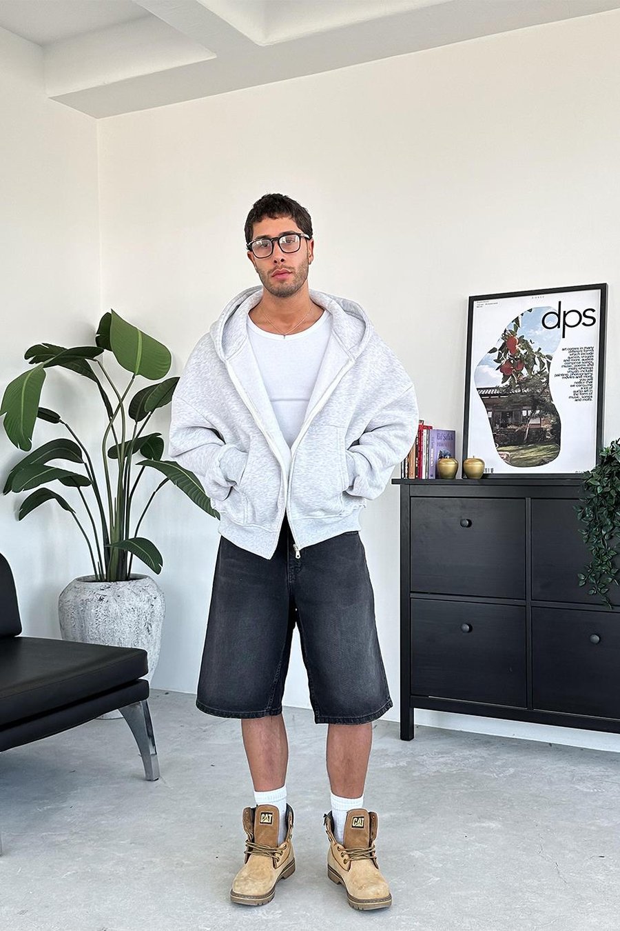 Füme GO Baggy Kot Şort