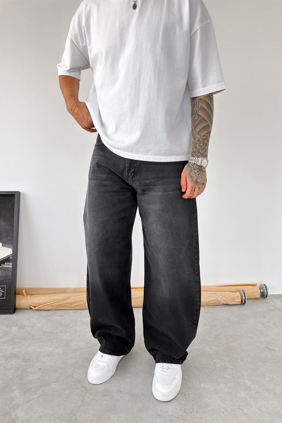Füme Premium Süper Baggy Pantolon