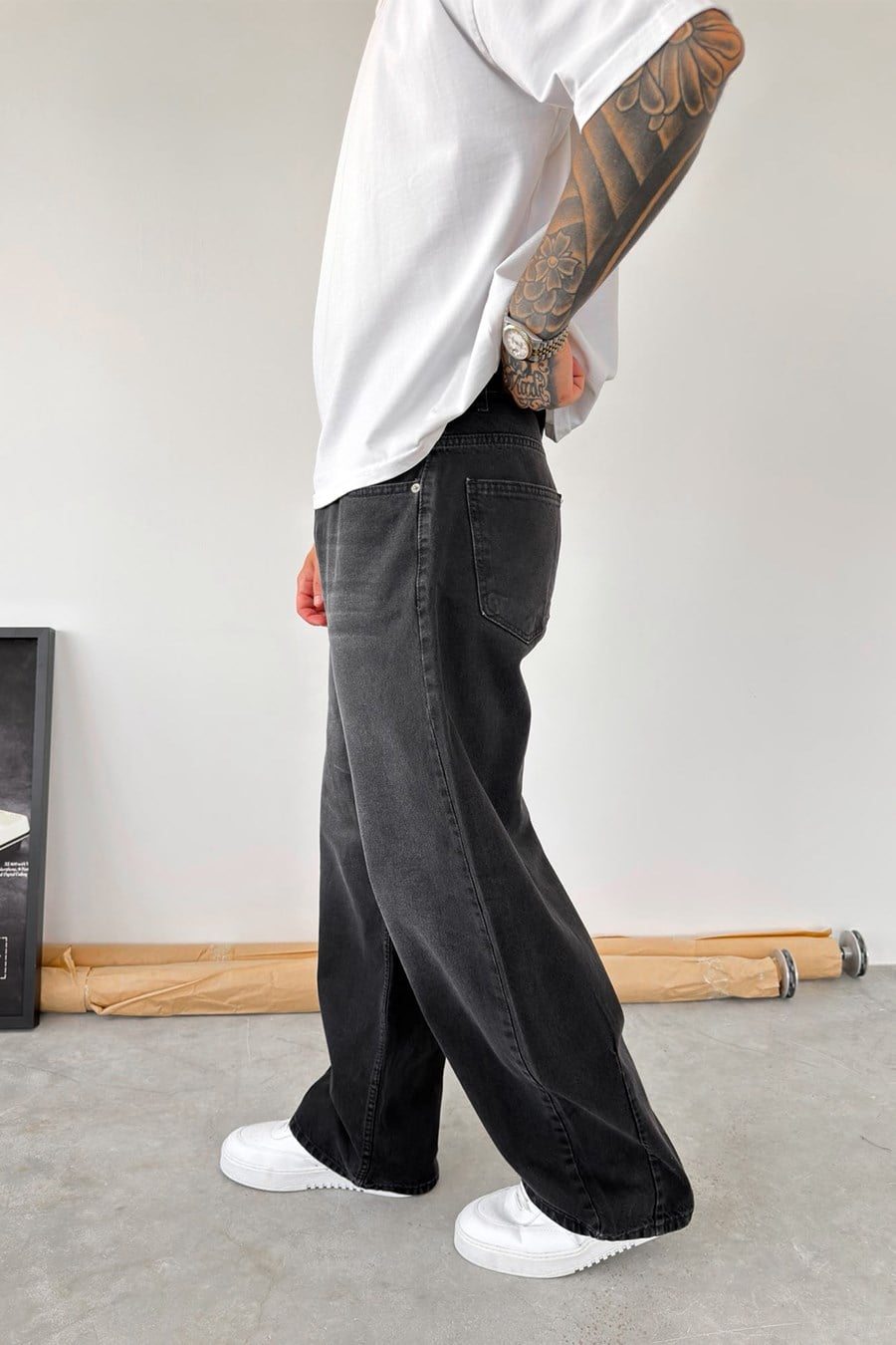 Füme Premium Süper Baggy Pantolon