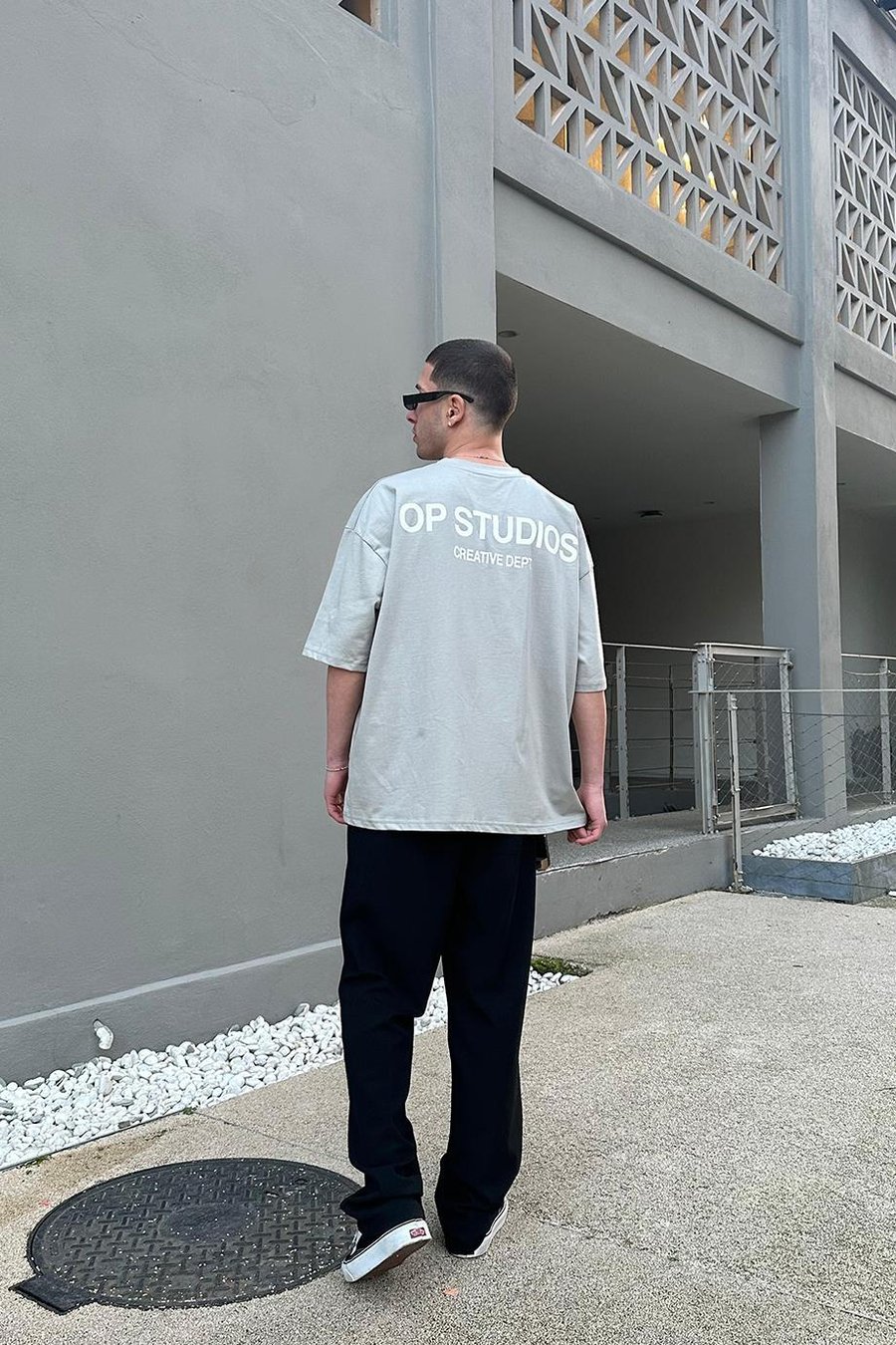 Gri Studios Creative OUTPLENTY PREMİUM Oversize Tişört