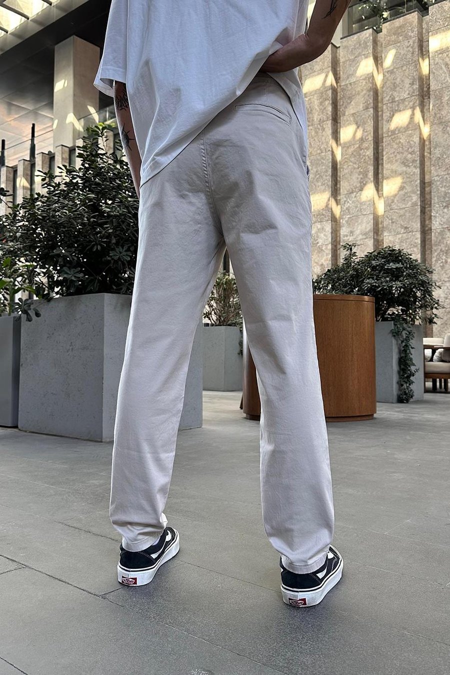 Krem Gabardin CN44 DL Regular Pantolon
