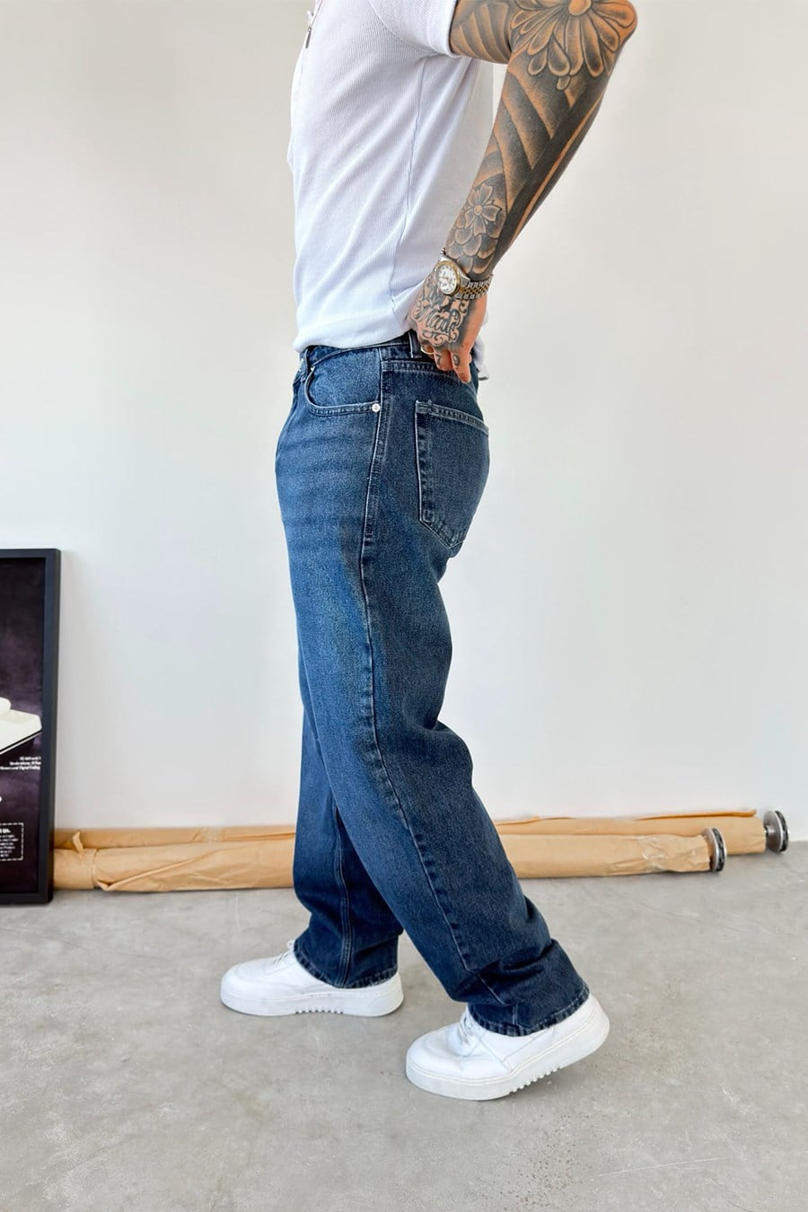 Mavi Basic Baggy Fit Pantolon
