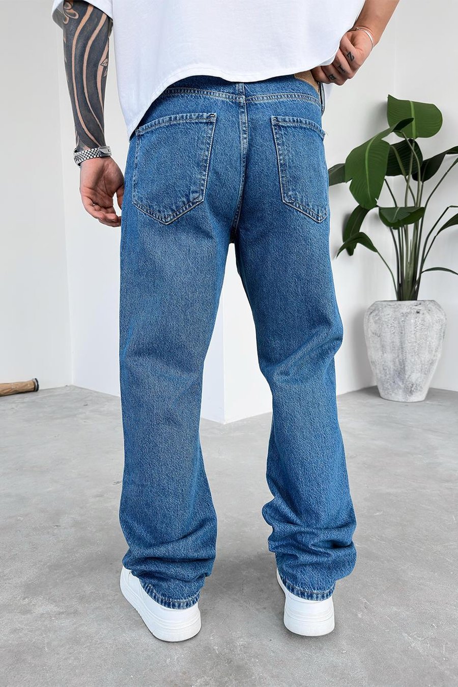 Mavi Basic Baggy Pantolon