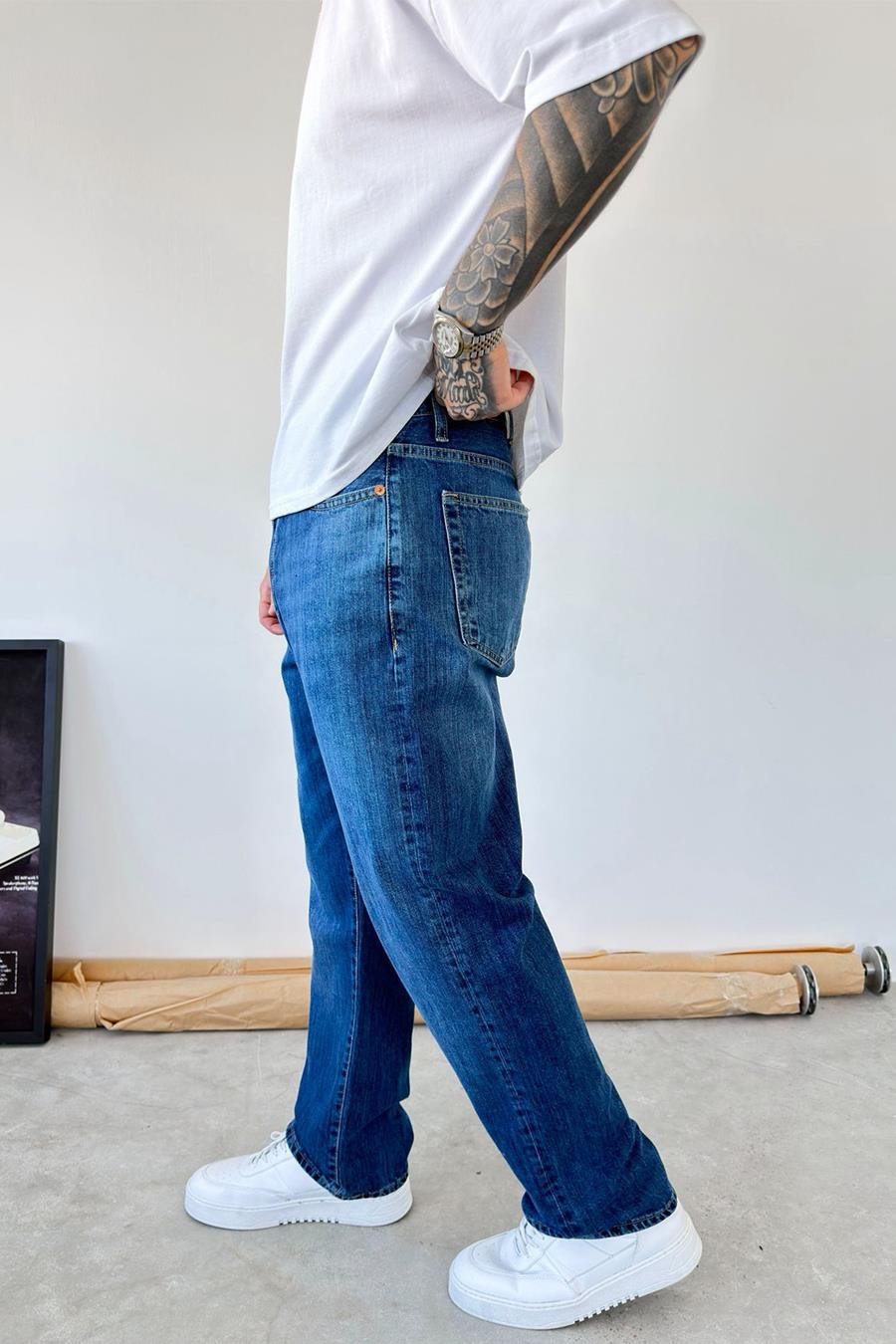 Mavi Basic Baggy Pantolon