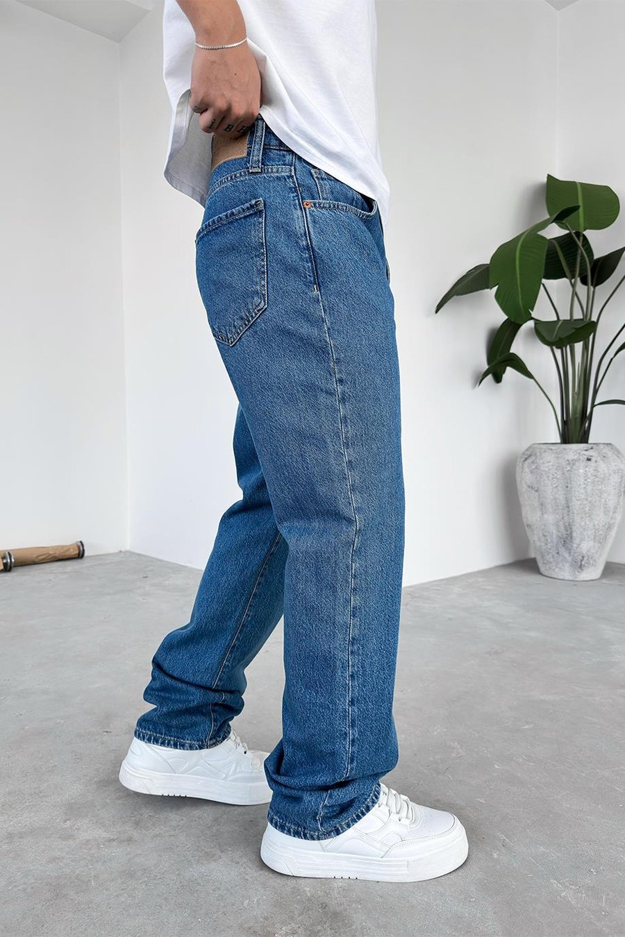 Mavi Basic Baggy Pantolon