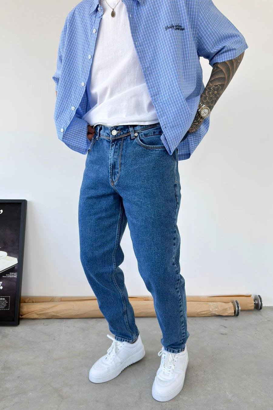 Mavi Basic Boyfriend Pantolon