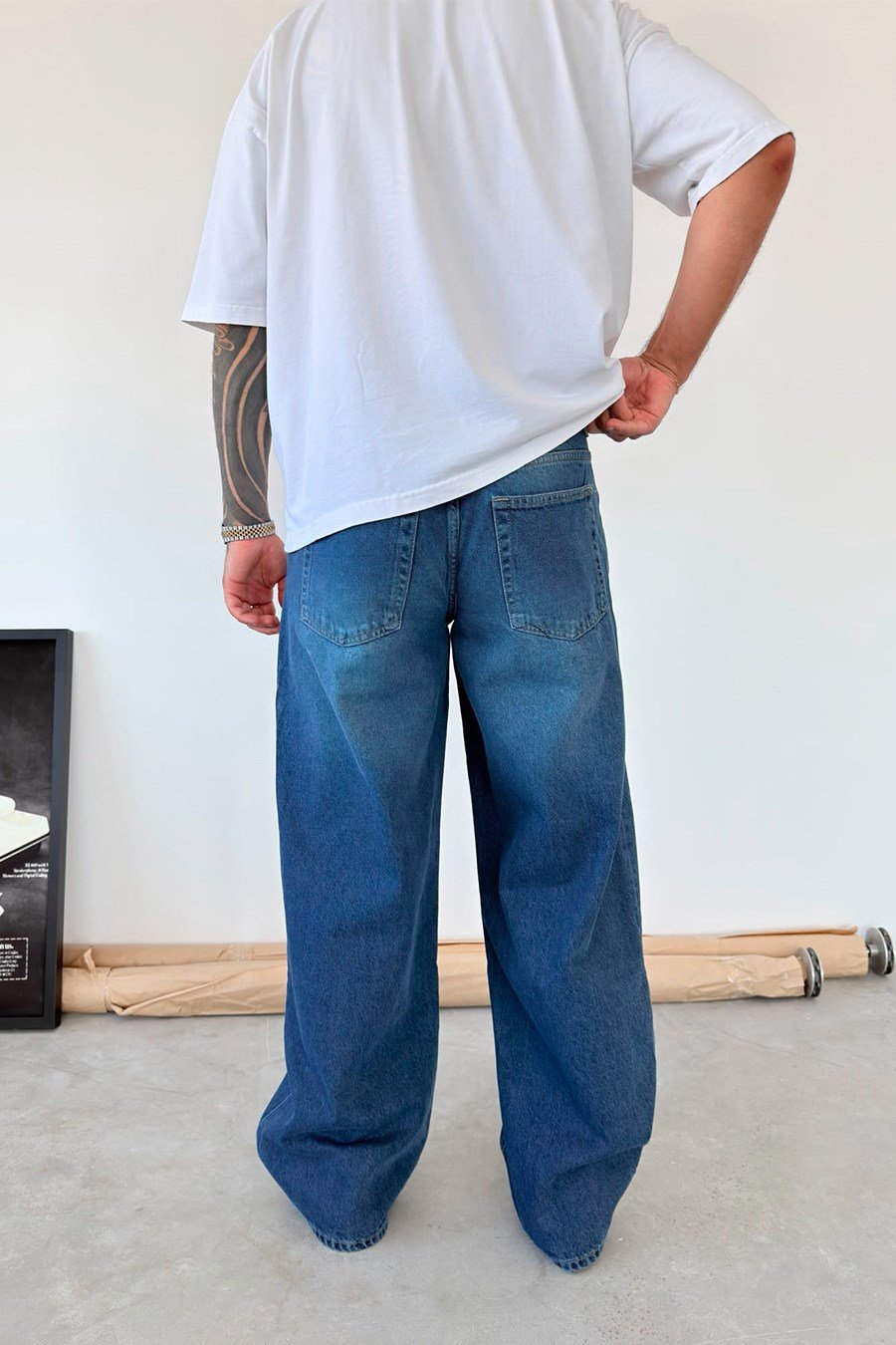 Mavi Basic Süper Baggy Fit Pantolon