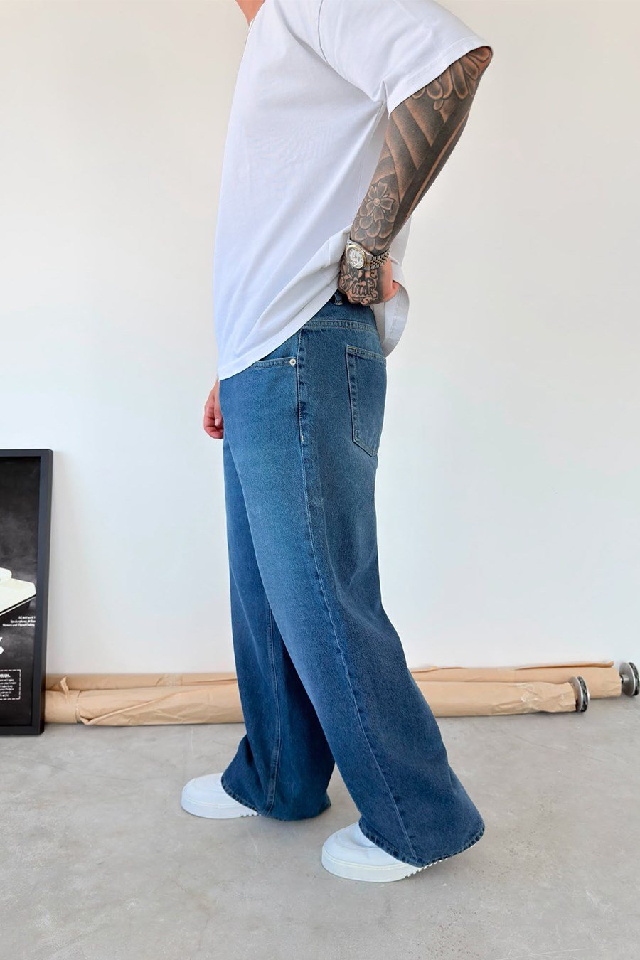 Mavi Basic Süper Baggy Fit Pantolon