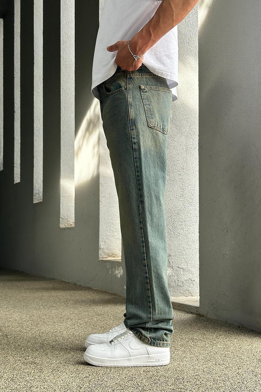 Mavi Eskitme  R14 DL Baggy Pantolon