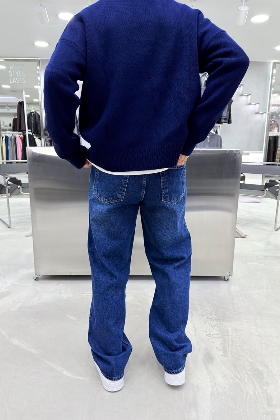 Mavi Soft Degrade Premium Baggy Pantolon