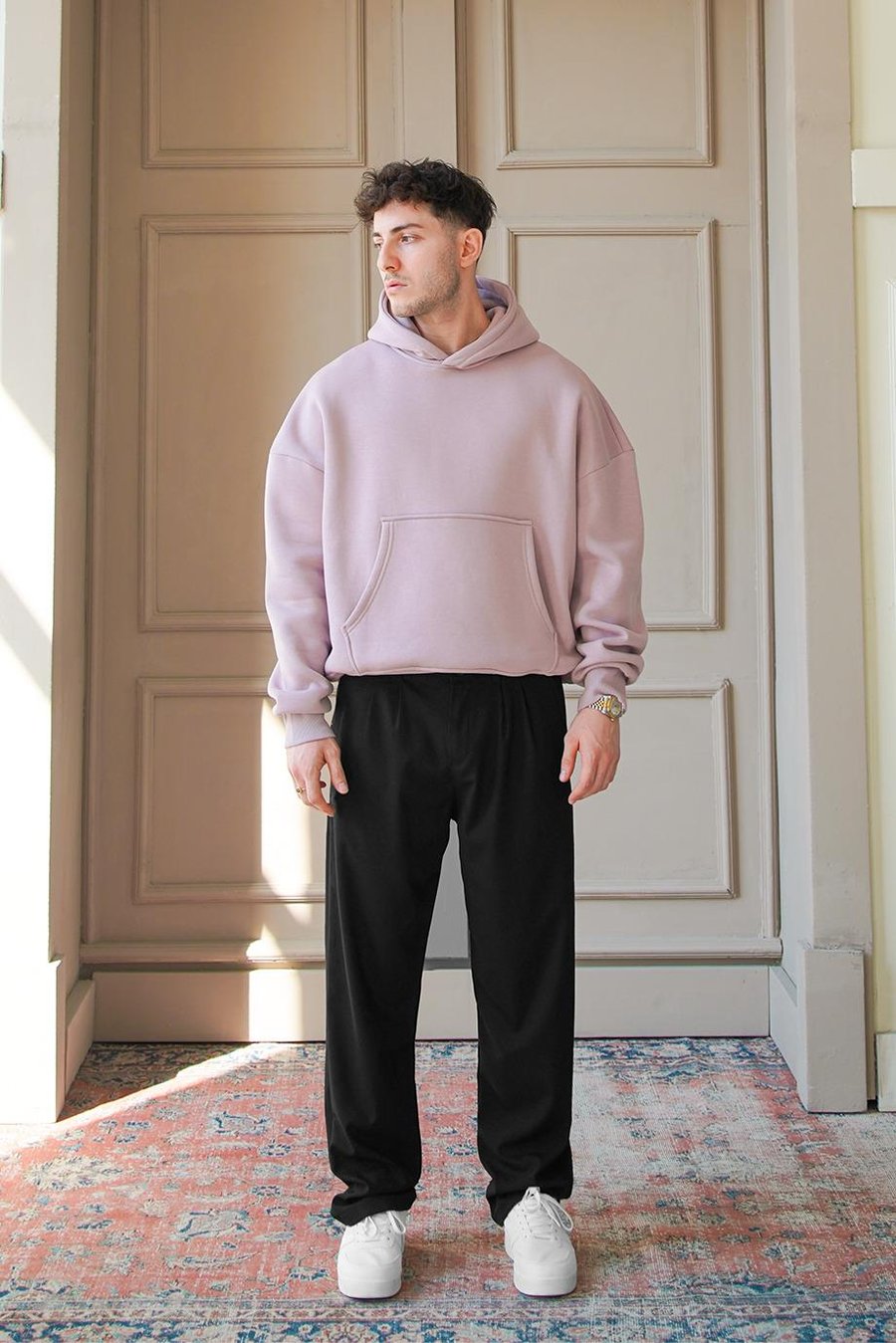 Mürdüm Cozy Basic Oversize Sweatshirt