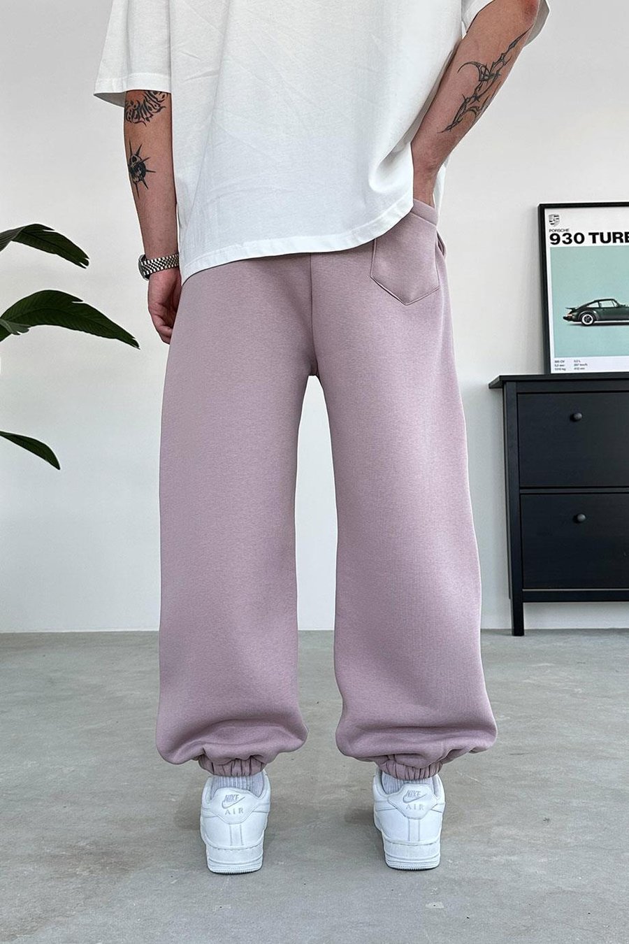 Mürdüm Cozy Basic Paça Stoperli Baggy Eşofman