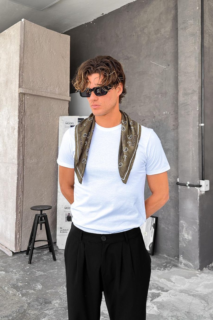 Optik Beyaz Basic Premium Regular Fit Tişört