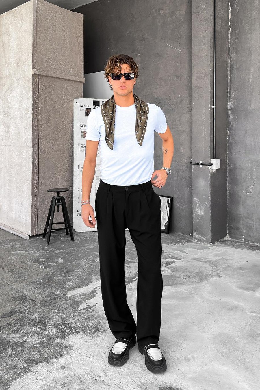 Optik Beyaz Basic Premium Regular Fit Tişört