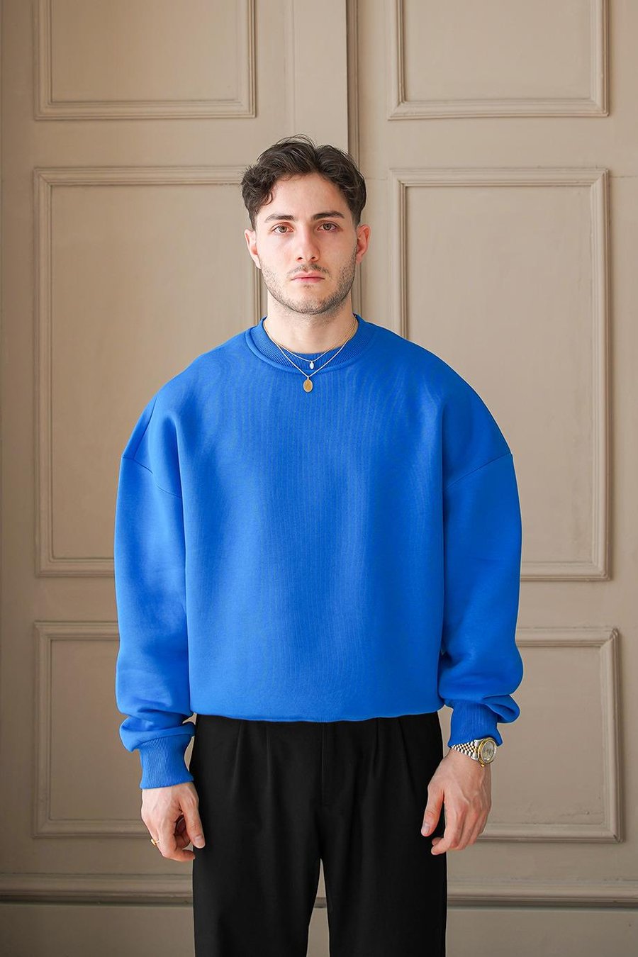 Saks Mavi Cozy Basic Oversize Sweat