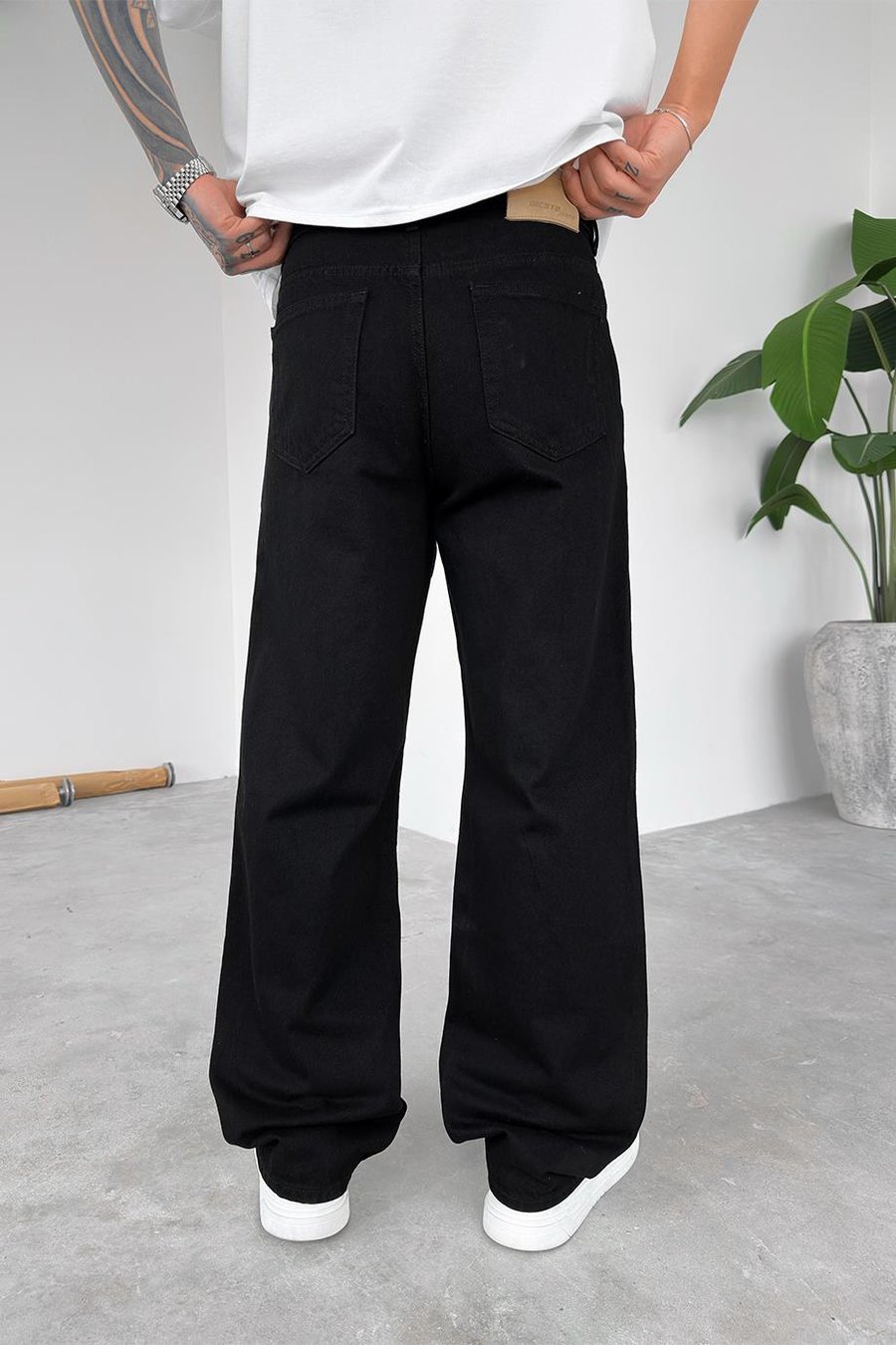 Siyah Basic Premium Regular Pantolon