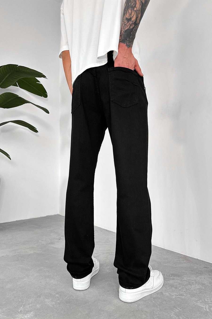 Siyah Basic Premium Slim Fit Pantolon